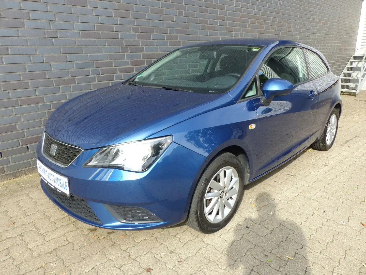 SEAT Ibiza 1,2 SC Style Salsa Automatik/Klimaaut/1Hd Blau - 1