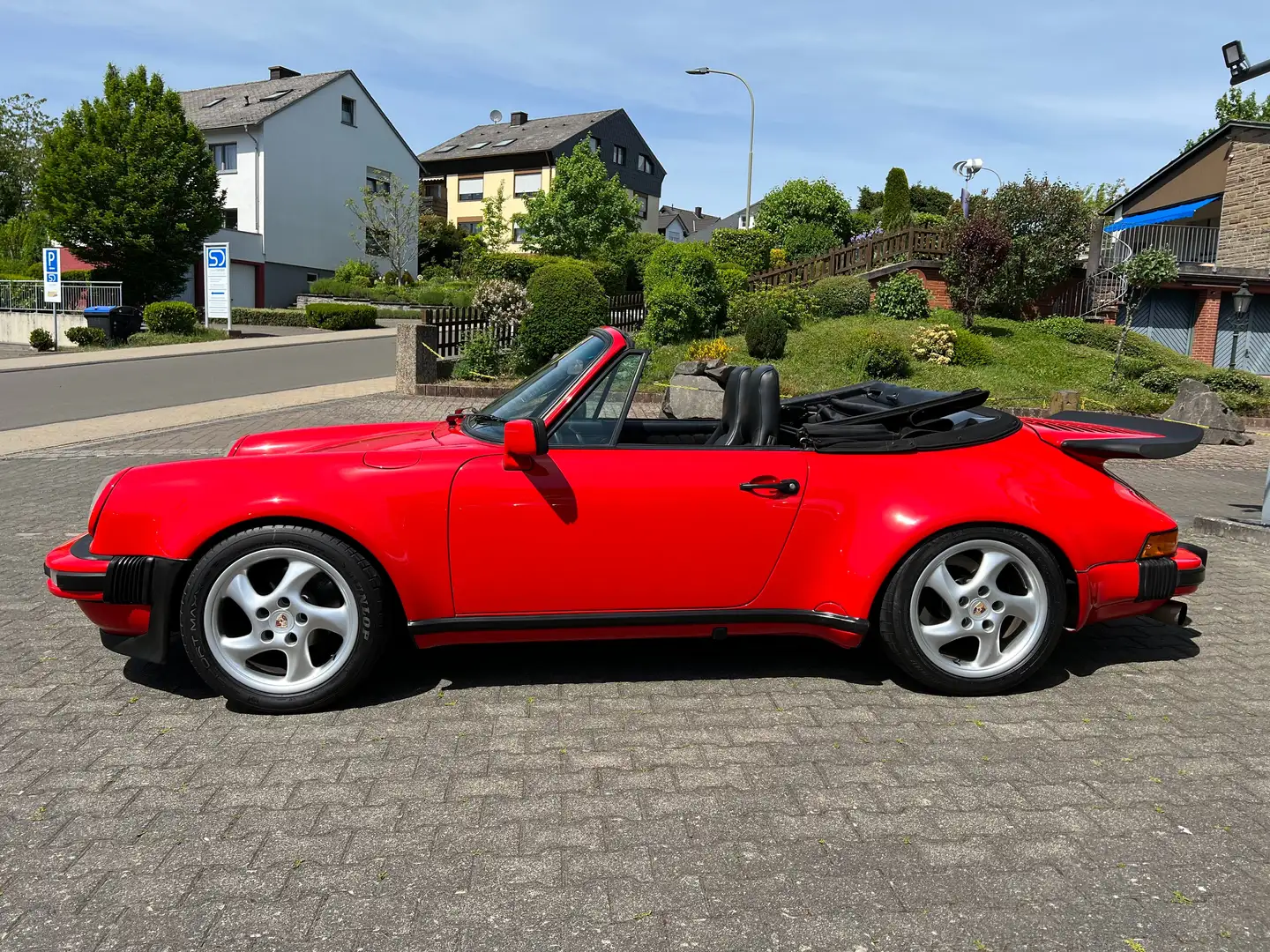 Porsche 911 SC 3,2 Cabrio Turbolook*G-Modell*930*Vollresto*H Rood - 2