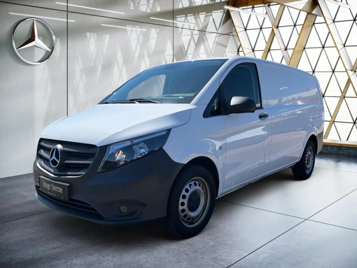 Mercedes-Benz Vito 116 CDI Kasten Lang AHK*DAB*Tempomat*Kamera Weiß - 2