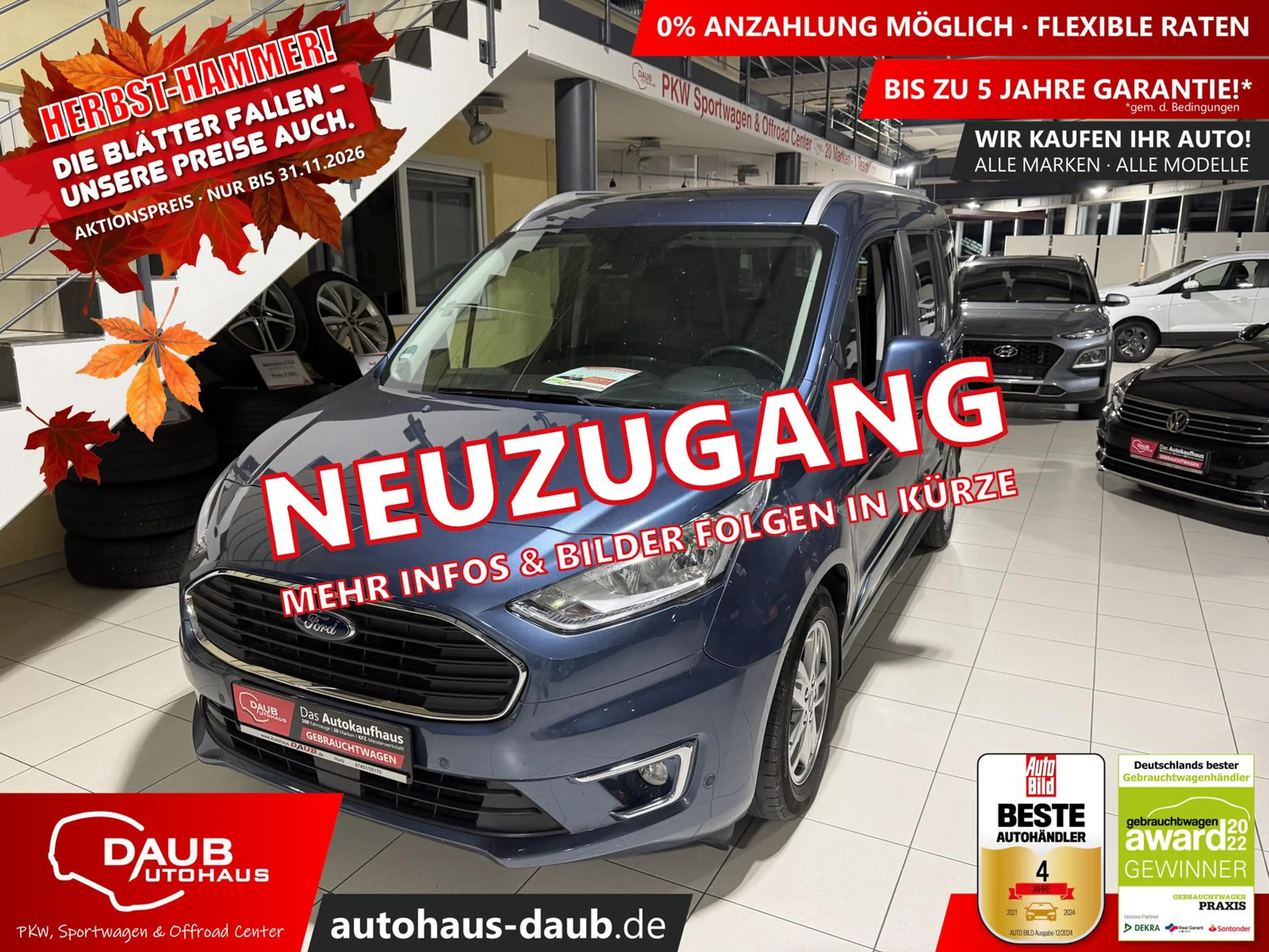 Ford Tourneo Connect 1.0 EcoBoost Titanium+Navi+Pano+