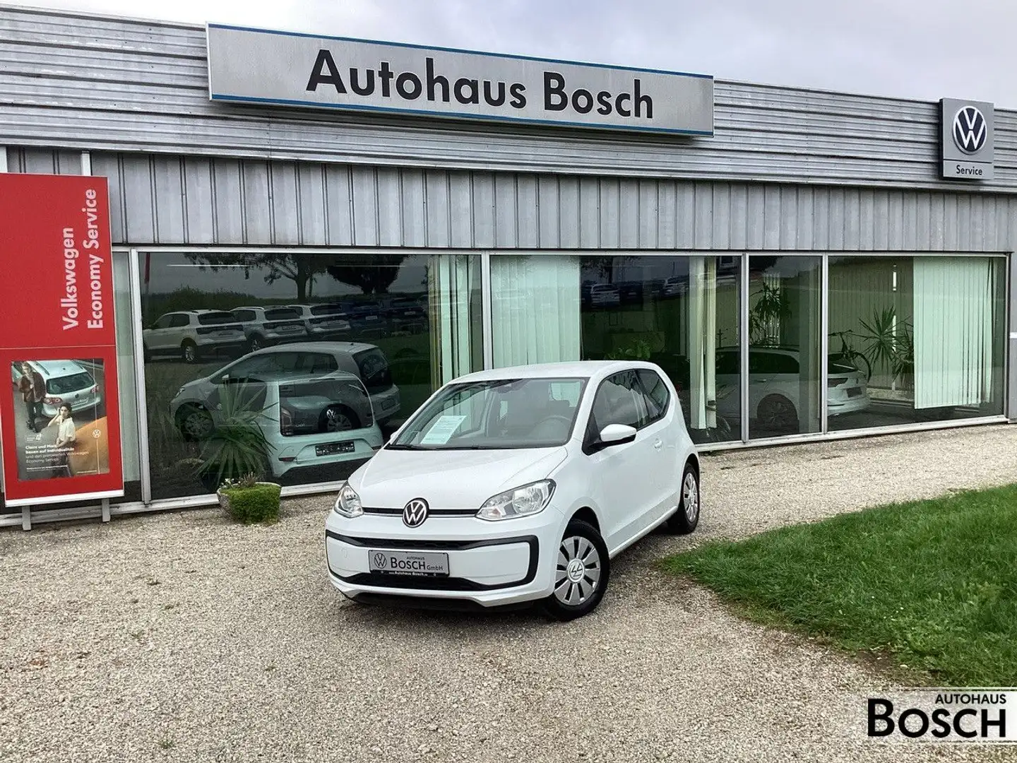 Volkswagen up! 1.0 Move RFK Tempomat Klima Basis Bluetooth Blanc - 2