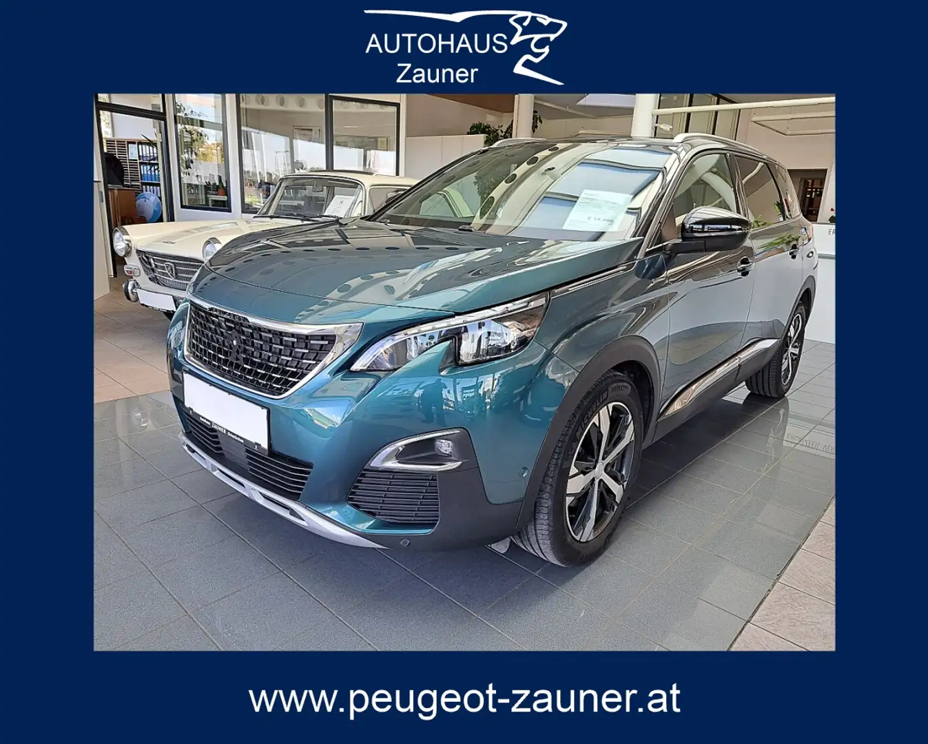 Peugeot 5008 2,0 BlueHDI 150 S&S 6-Gang GT Line Grün - 1