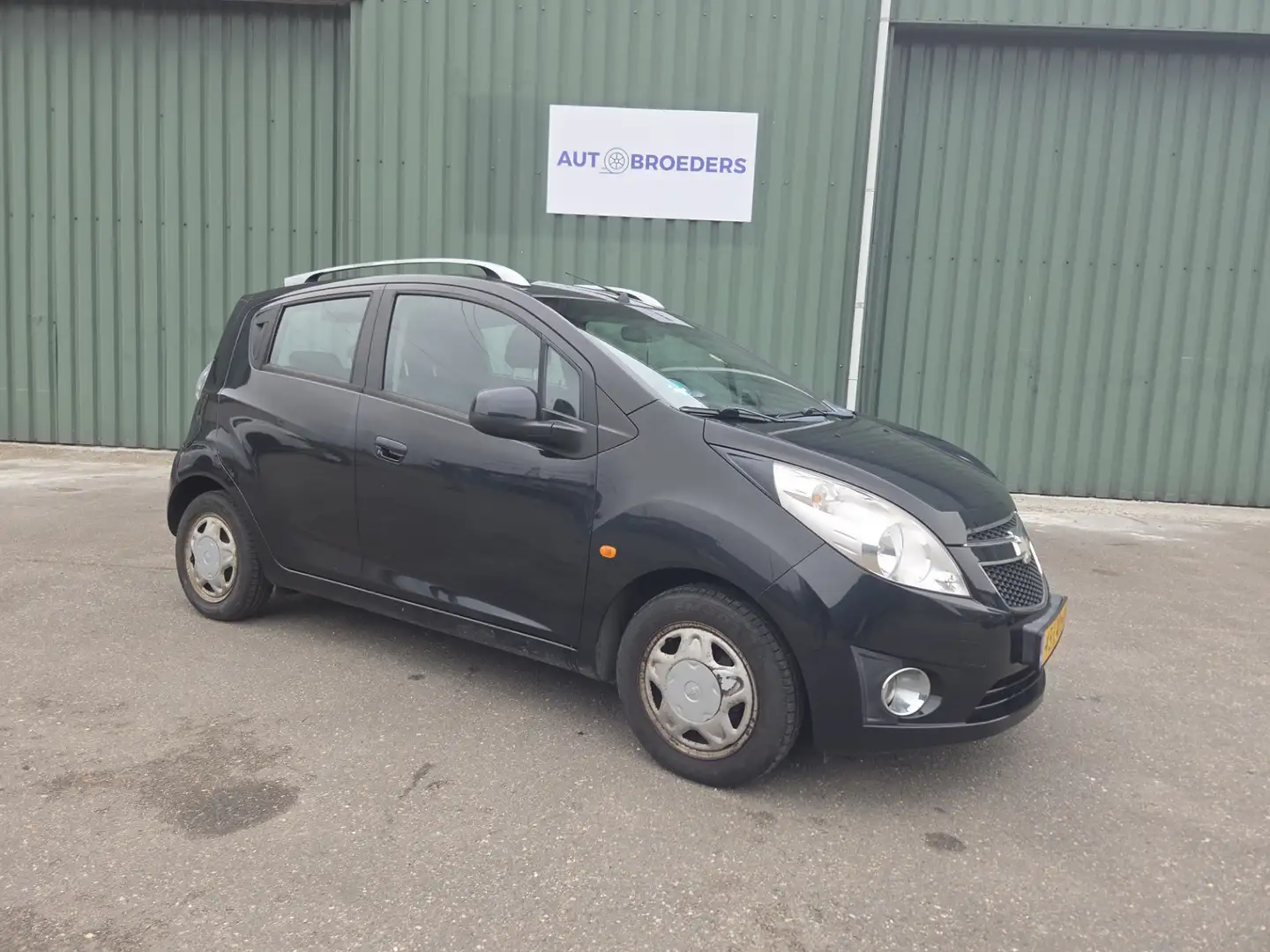 Chevrolet Spark 1.0 16V LT 5 DEURS - AIRC0 - LAGE KILOMETERS Schwarz - 1