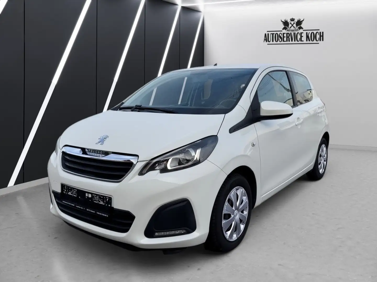 Peugeot 108 Active Finanzierung Garantie Weiß - 1