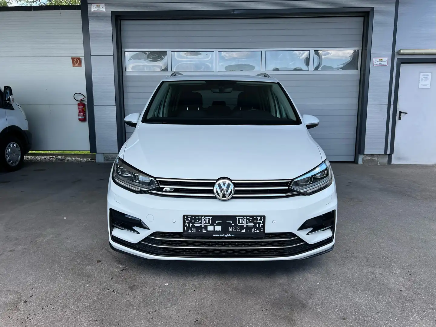 Volkswagen Touran 2,0 TDI DSG R-LINE/LED/NAVI/KAMERA/STDHZ Weiß - 1