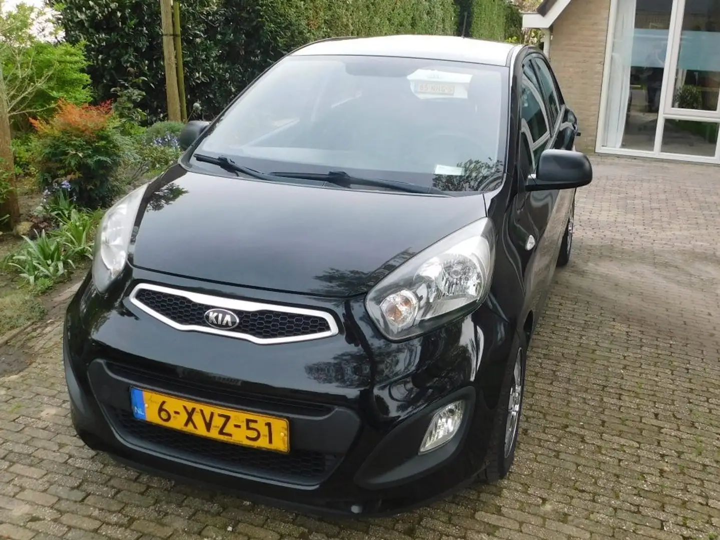 Kia Picanto 1.0 CVVT ComfL.LPG Negro - 1