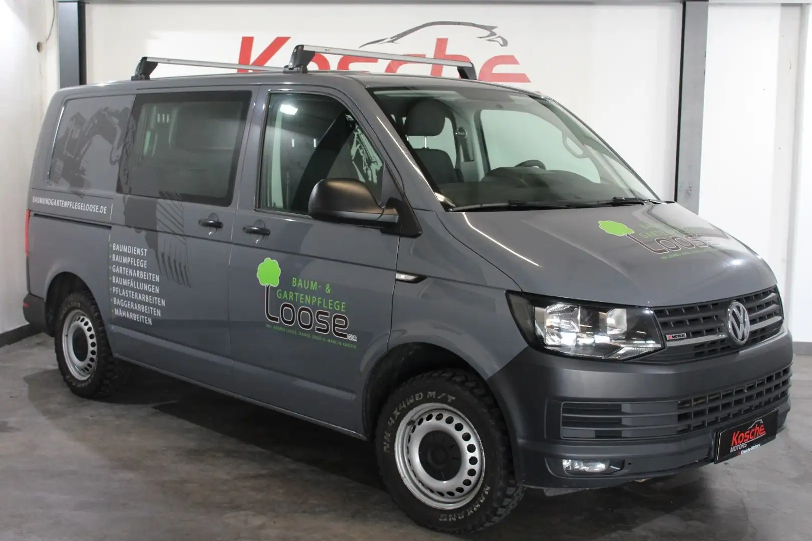Volkswagen T6 Transporter 4Motion Standheizung 4 Sitze Panz Gris - 1