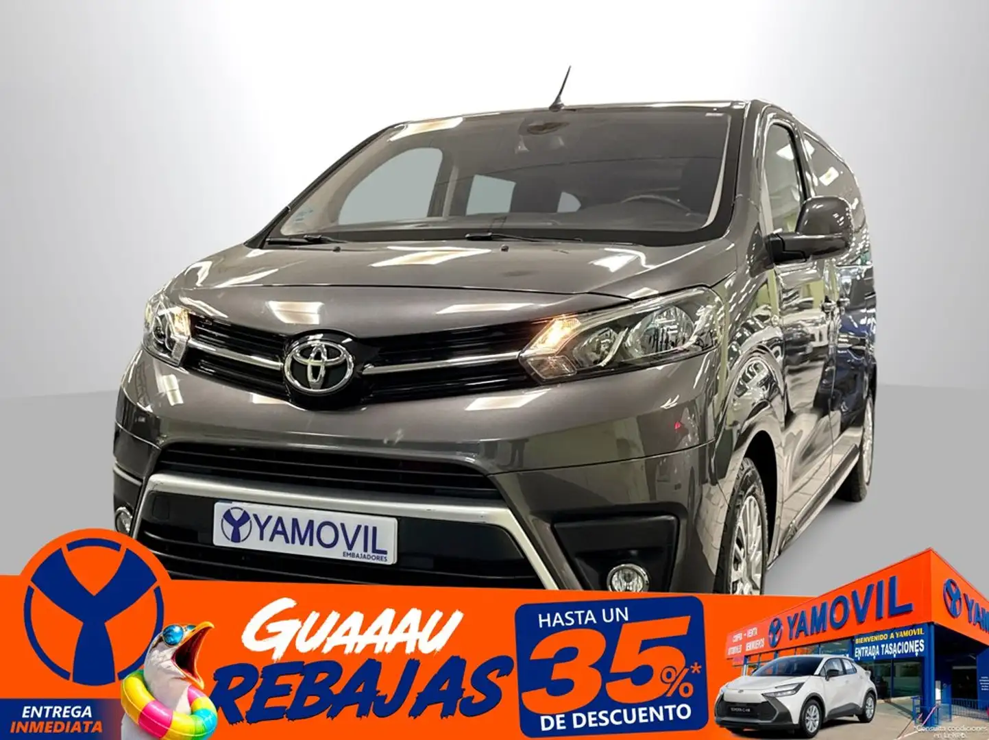 Toyota Proace Shuttle L1 2.0D 8pl. Pack Active 150 Gris - 1