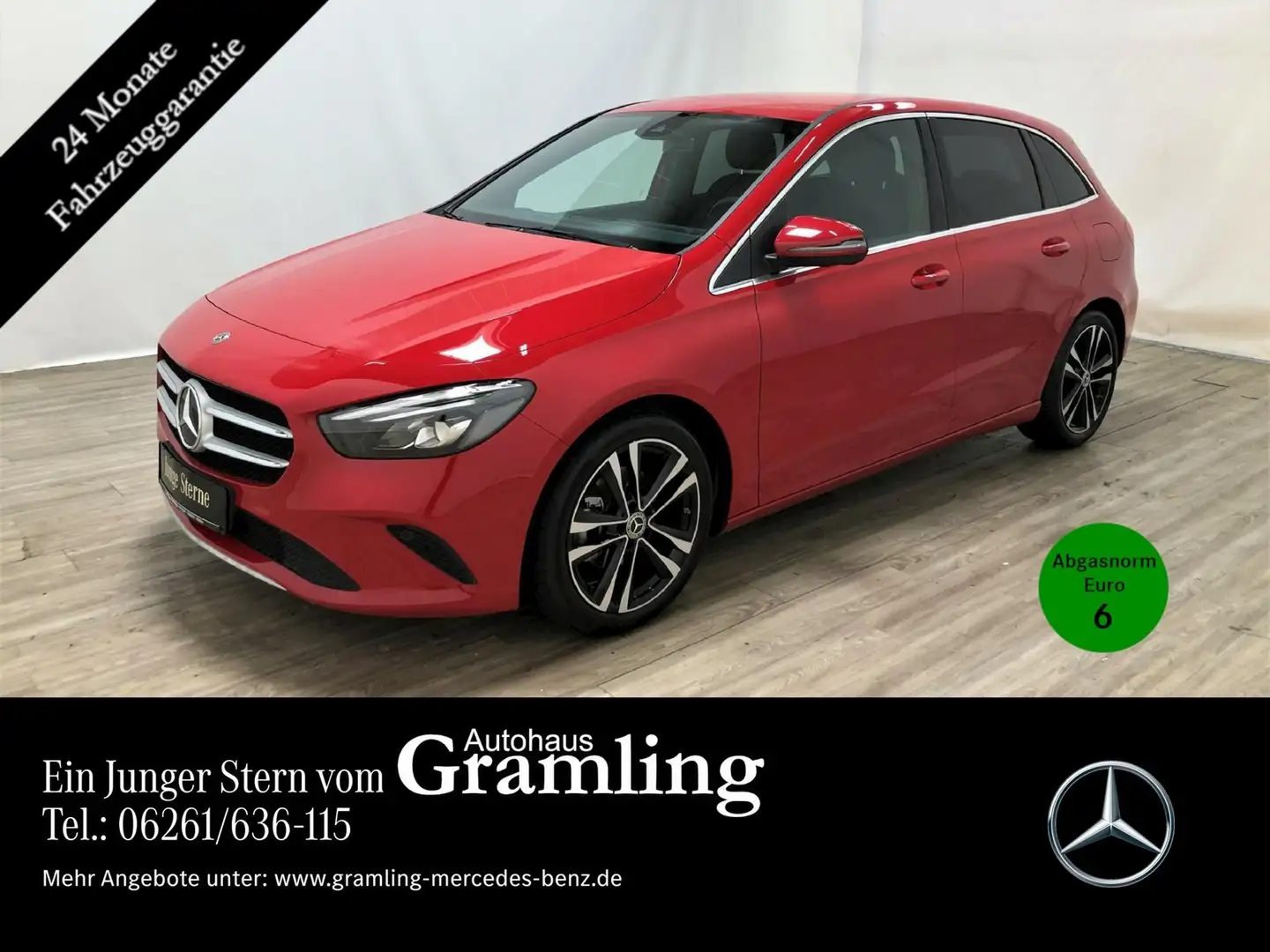Mercedes-Benz B 180 Progressive Kamera*LED*Navi*el. Heckklappe Rot - 1