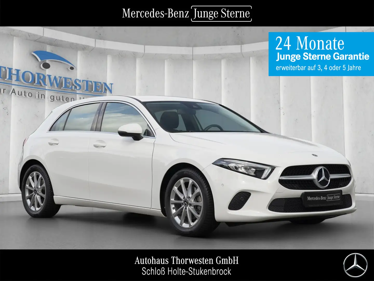 Mercedes-Benz A 200 A 200 4MATIC Progressive  Business Parktronic Weiß - 1