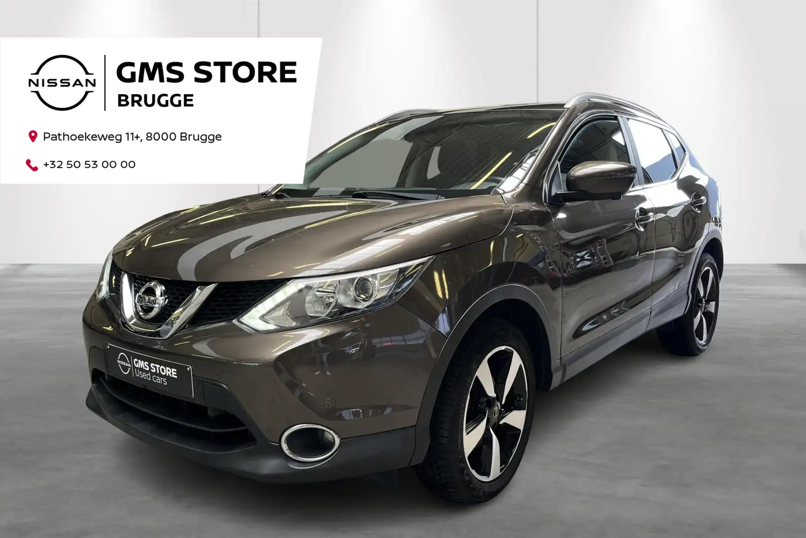 Nissan Qashqai 1.2 DIG-T N-Connecta + DESIGN PACK Brun - 1