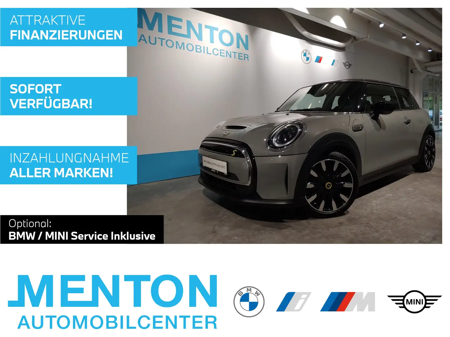 MINI Cooper SE 3-Türer/LED/Pano.Dach/Navi Gris - 1