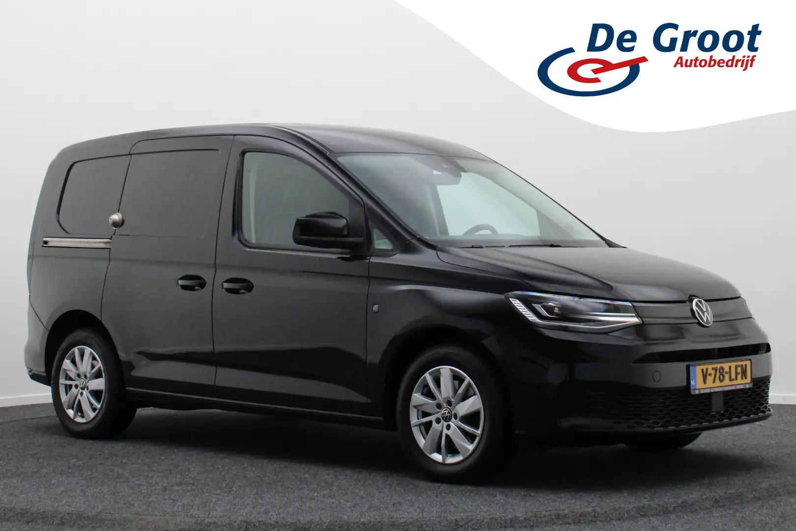 Volkswagen Caddy Cargo 2.0 TDI DSG Comfort 2x Schuifdeur, LED, Stan Zwart - 1