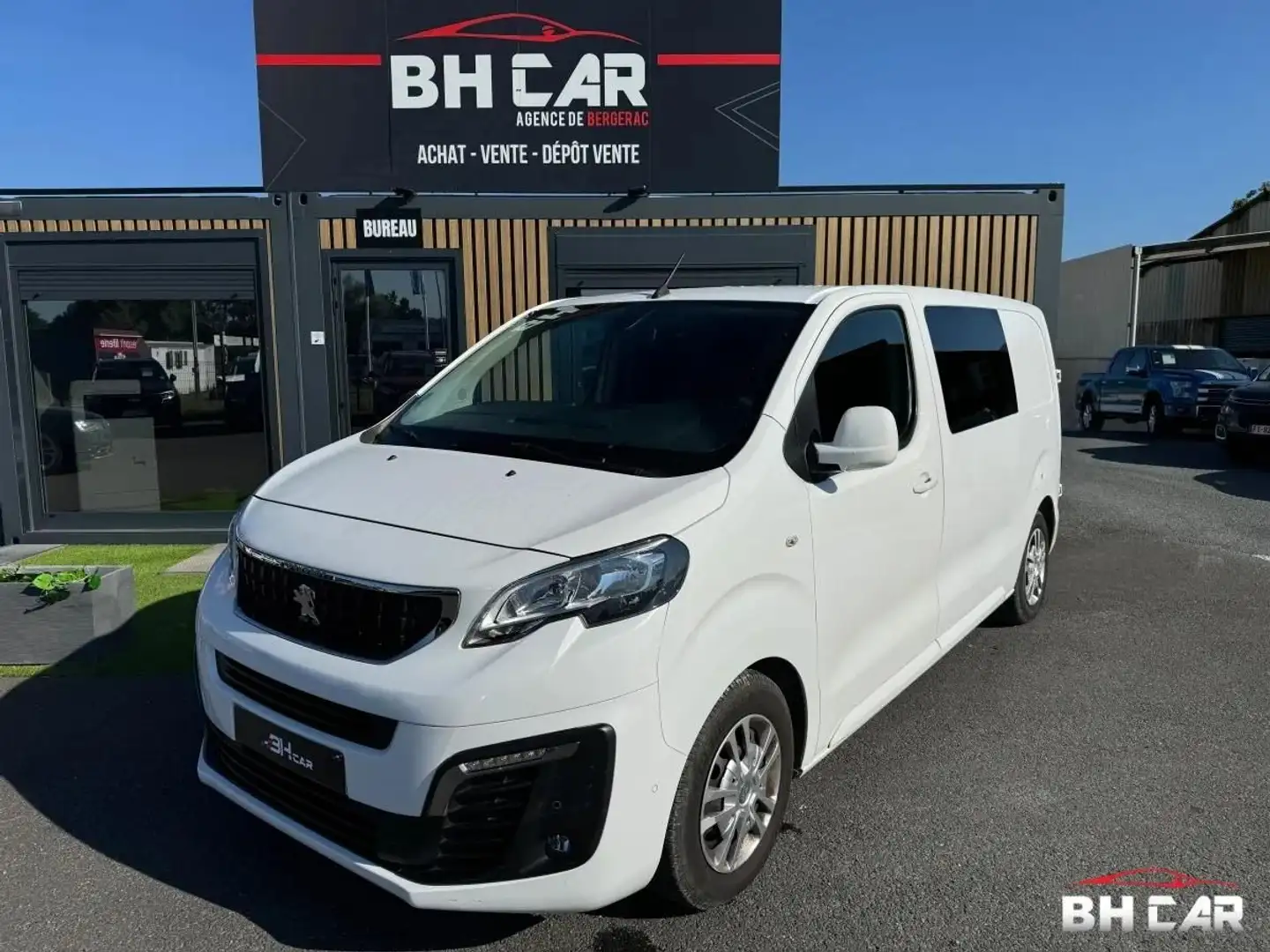 Peugeot Expert COMBI 2.0 BLUEHDI 180ch CABINE APPROFONDIE L1 6 pl Blanc - 1