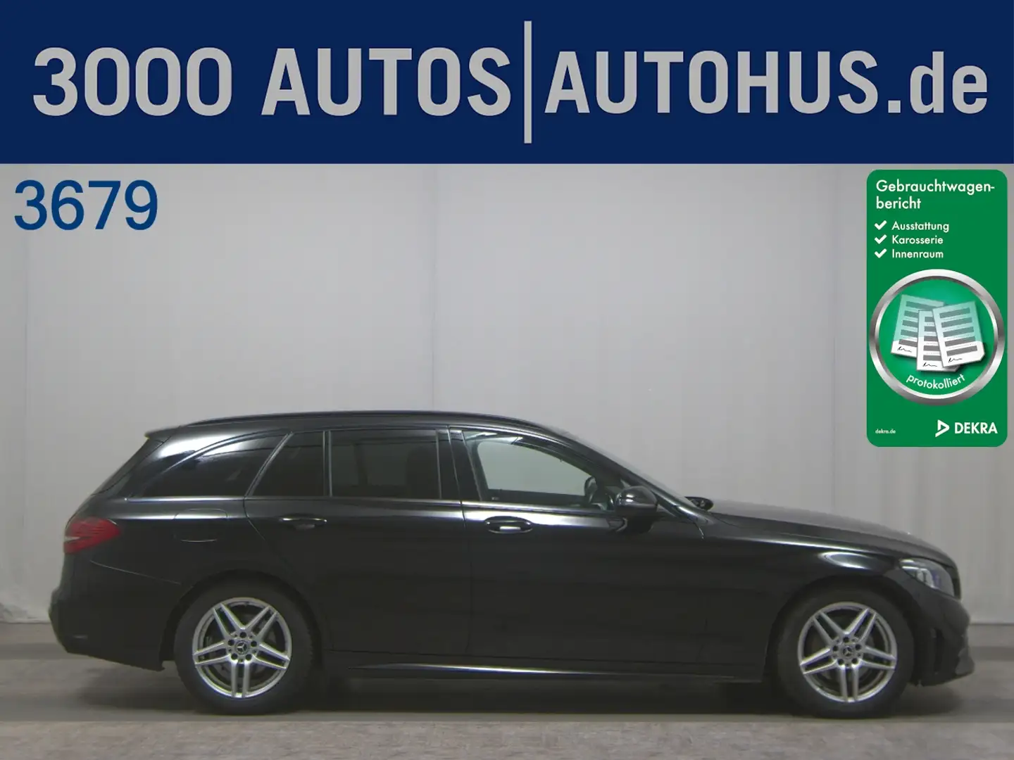 Mercedes-Benz C 220 T d AMG-Line Navi Widescreen Multibeam AHK Schwarz - 1