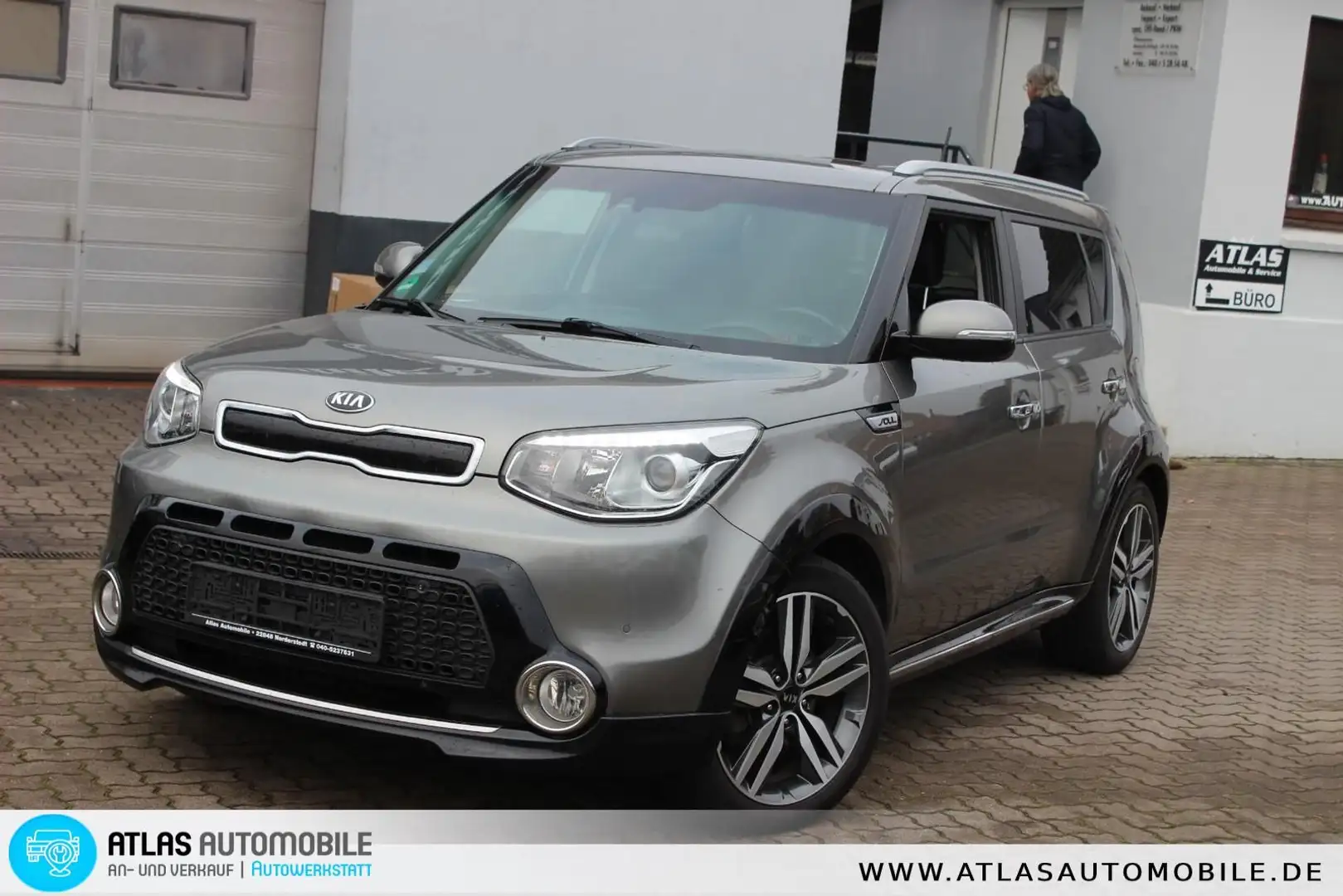 Kia Soul Spirit 1.6 CRDI Automatik Leder=NAVI=KAMERA Silber - 1