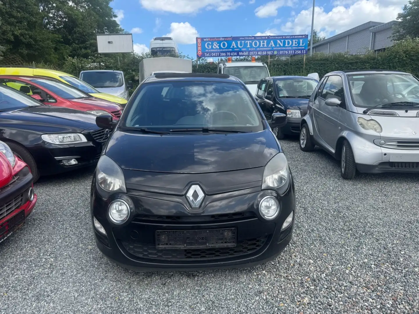 Renault Twingo Automatik * EURO 5* S.dach TÜV 04/25 Schwarz - 2