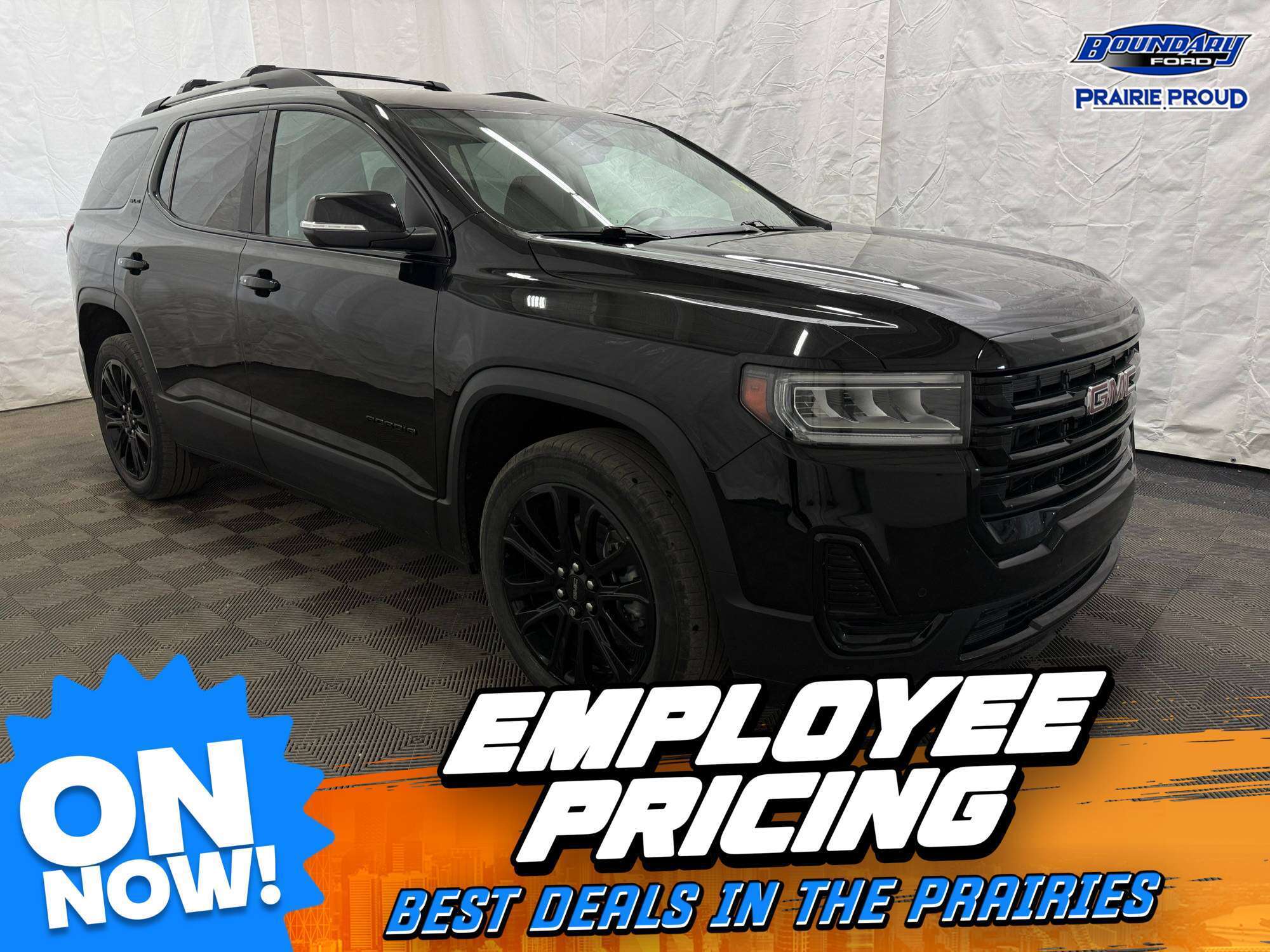 Black 2023 GMC Acadia SUV / Crossover Four-Wheel Drive 9-Speed Automatic