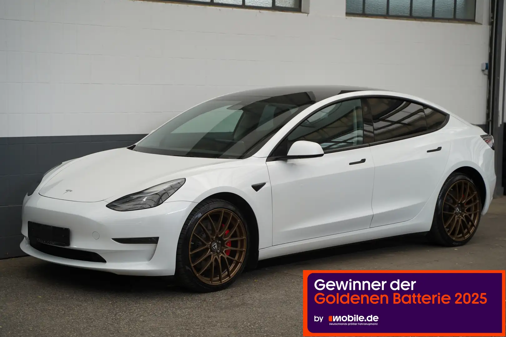 Tesla Model 3 Performance *Matrix-LED* Білий - 1