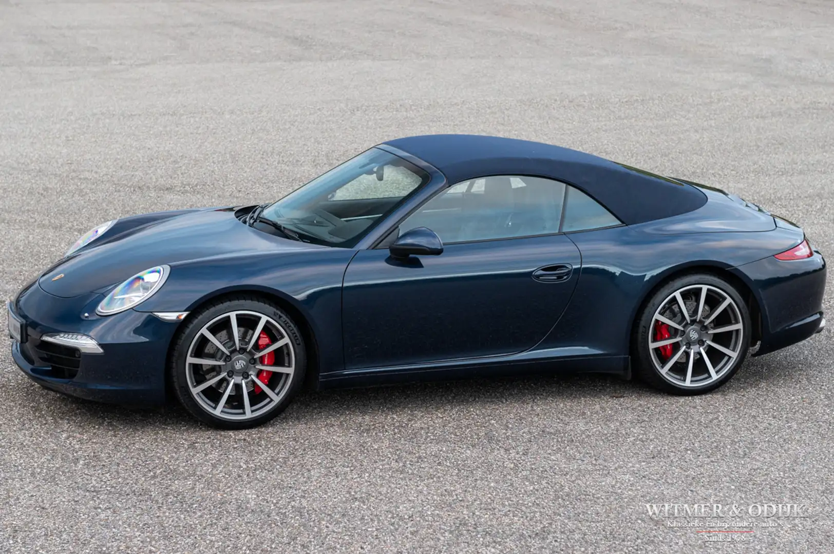 Porsche 991 991 Cabrio 3.8 Carrera S Bleu - 1