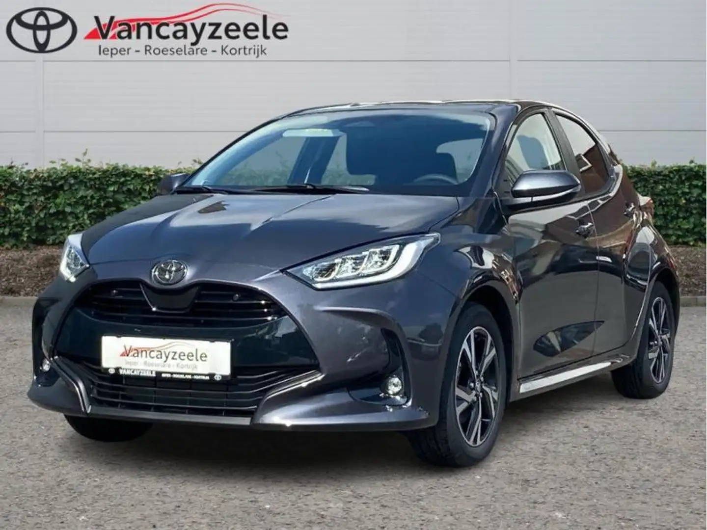 Toyota Yaris Iconic+camera+apple carplay Gris - 1