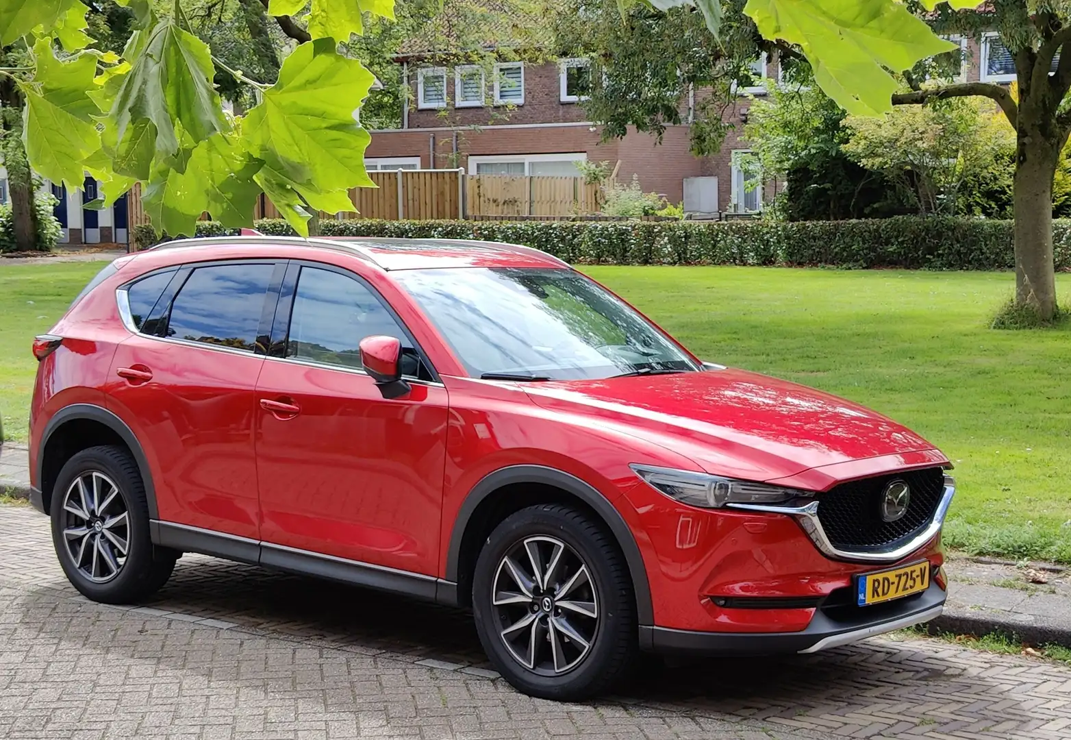 Mazda CX-5 SKYACTIV-G 194 Aut. AWD Sports-Line Rood - 2