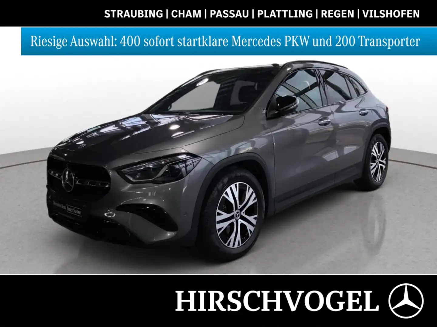 Mercedes-Benz GLA 180 Progressive Line+Night+AHK+DISTR+KEYLESS Grau - 1