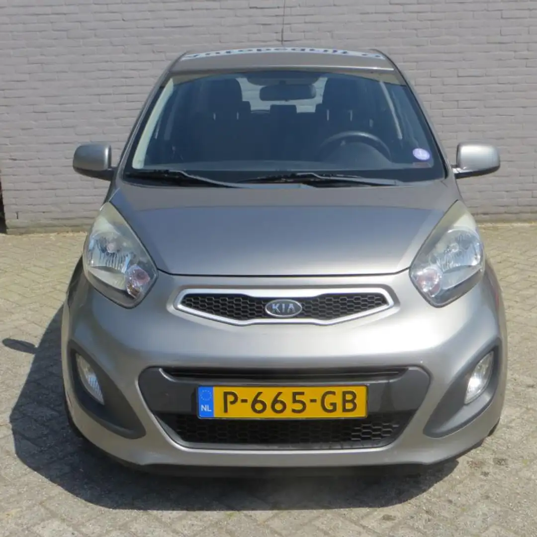 Kia Picanto 1.0 CVVT Airco Gris - 2