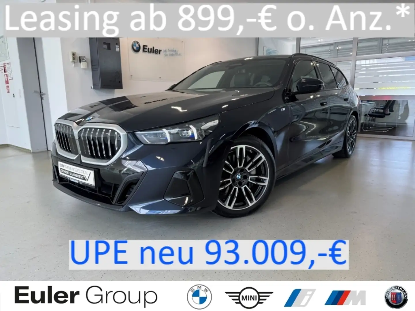 BMW 540 d xDr Touring M Sport AHK Pano StandHzg B&W PAProf Czarny - 1