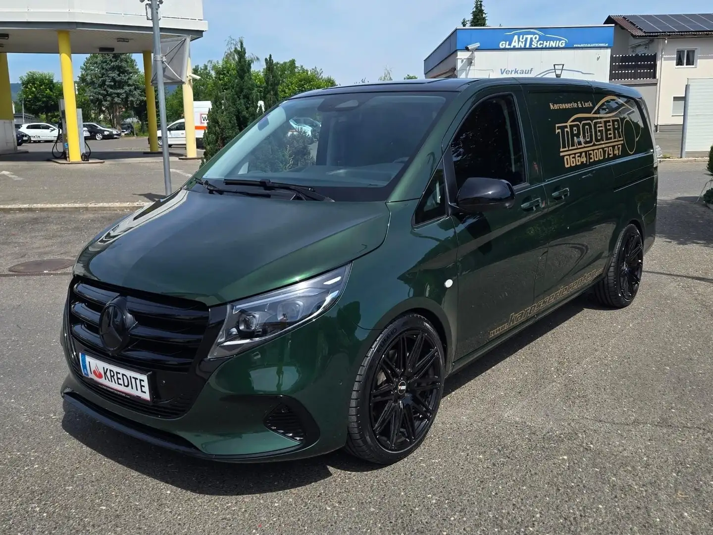 Mercedes-Benz Vito Einzelstück*Mega Ausstattung*Leasingfähig* Grün - 1