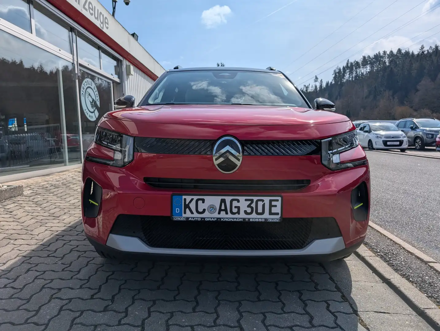 Citroen C3 Elektromotor 113 MAX Rood - 2