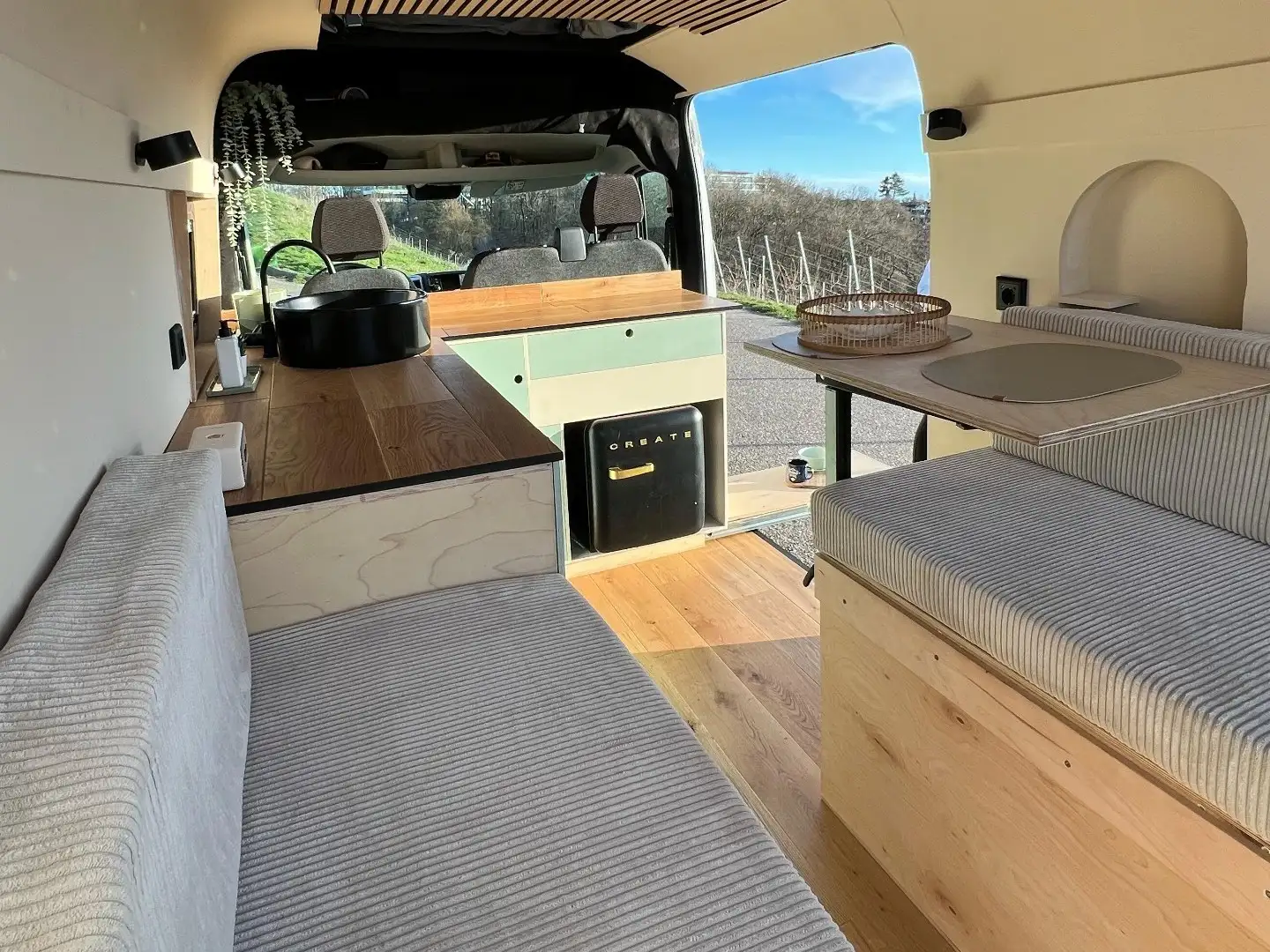 Caravans-Wohnm Peugeot Wohnmobil Camper Van: Aufstelldach + Werksgarantie Weiß - 2