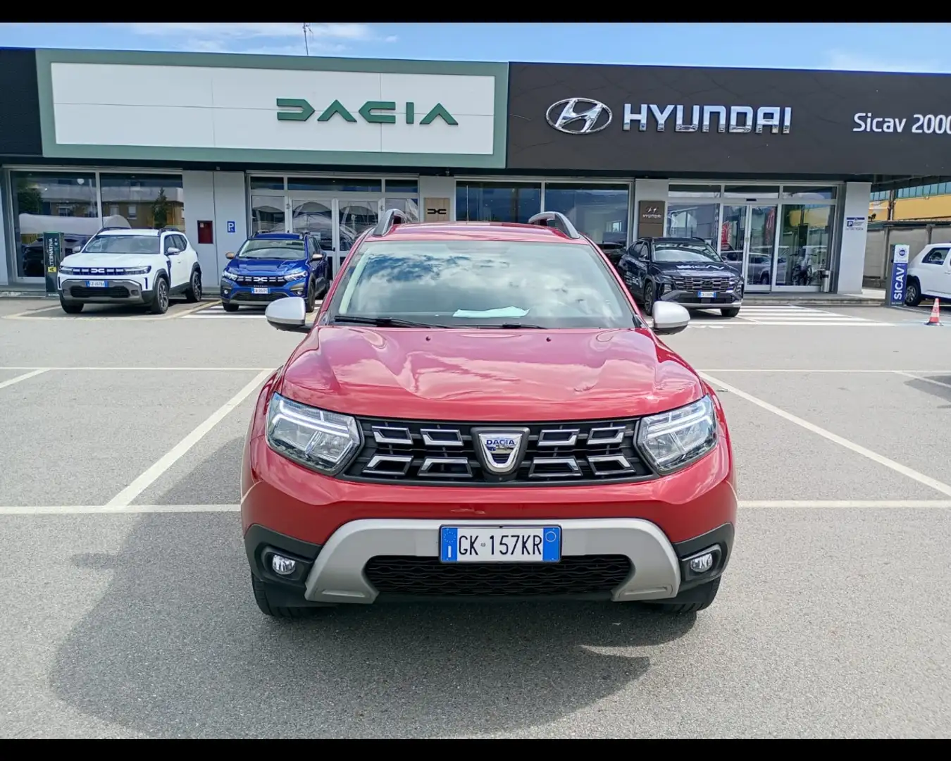 Dacia Duster 1.0 TCE PRESTIGE UP GPL 4X2 100CV Rosso - 2