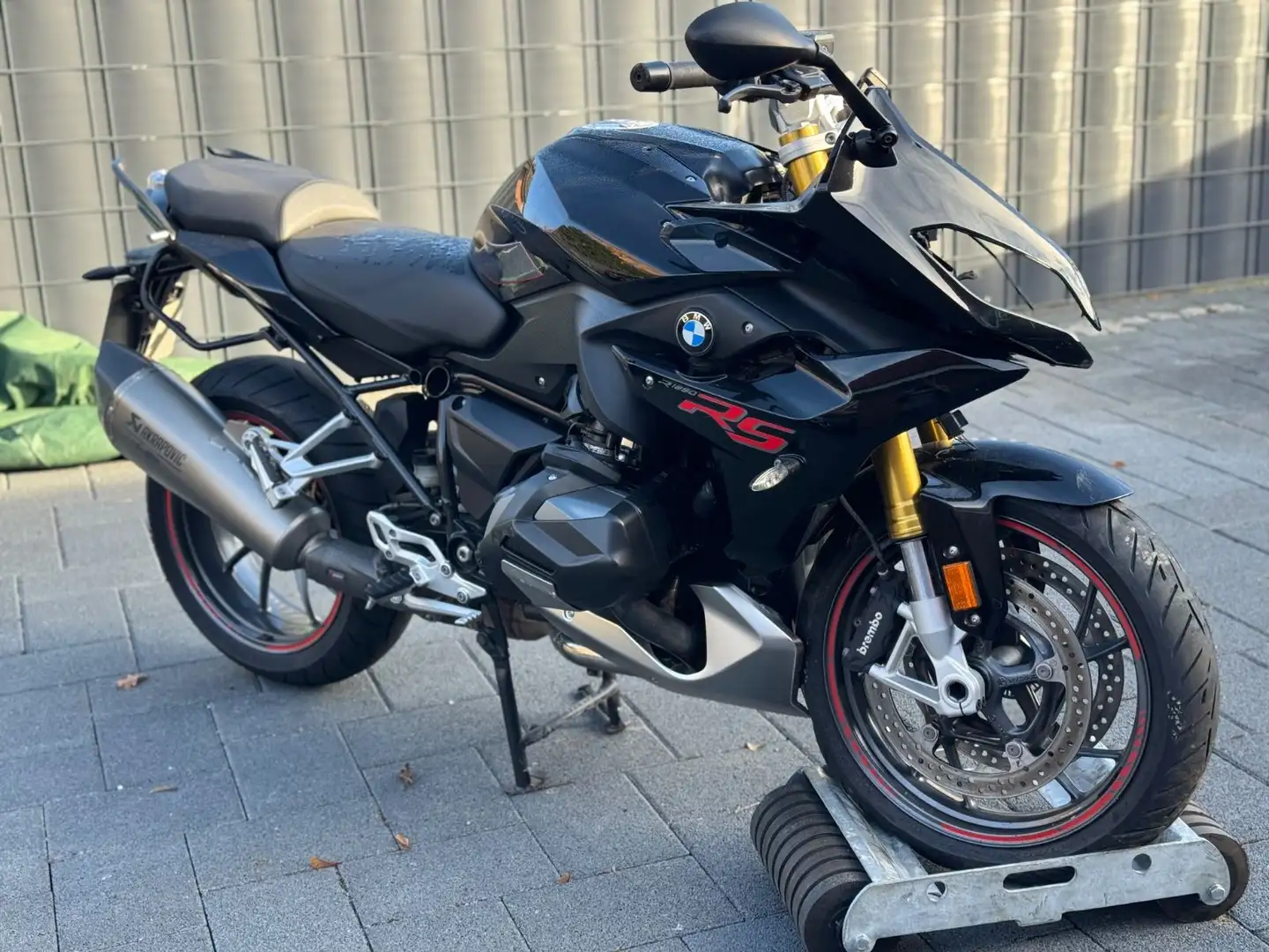 BMW R 1250 RS Scheckheft + Vollausstattung crna - 2