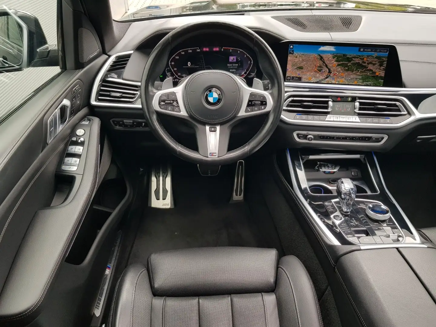 BMW X7 xDrive 40d M Sport (Sky Lounge/Massage/H&K) Schwarz - 2