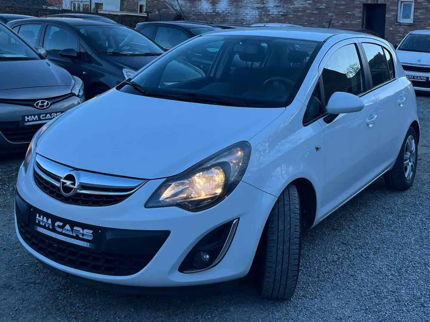 Opel Corsa Corsa 1.2i Enjoy Active Blanc - 2