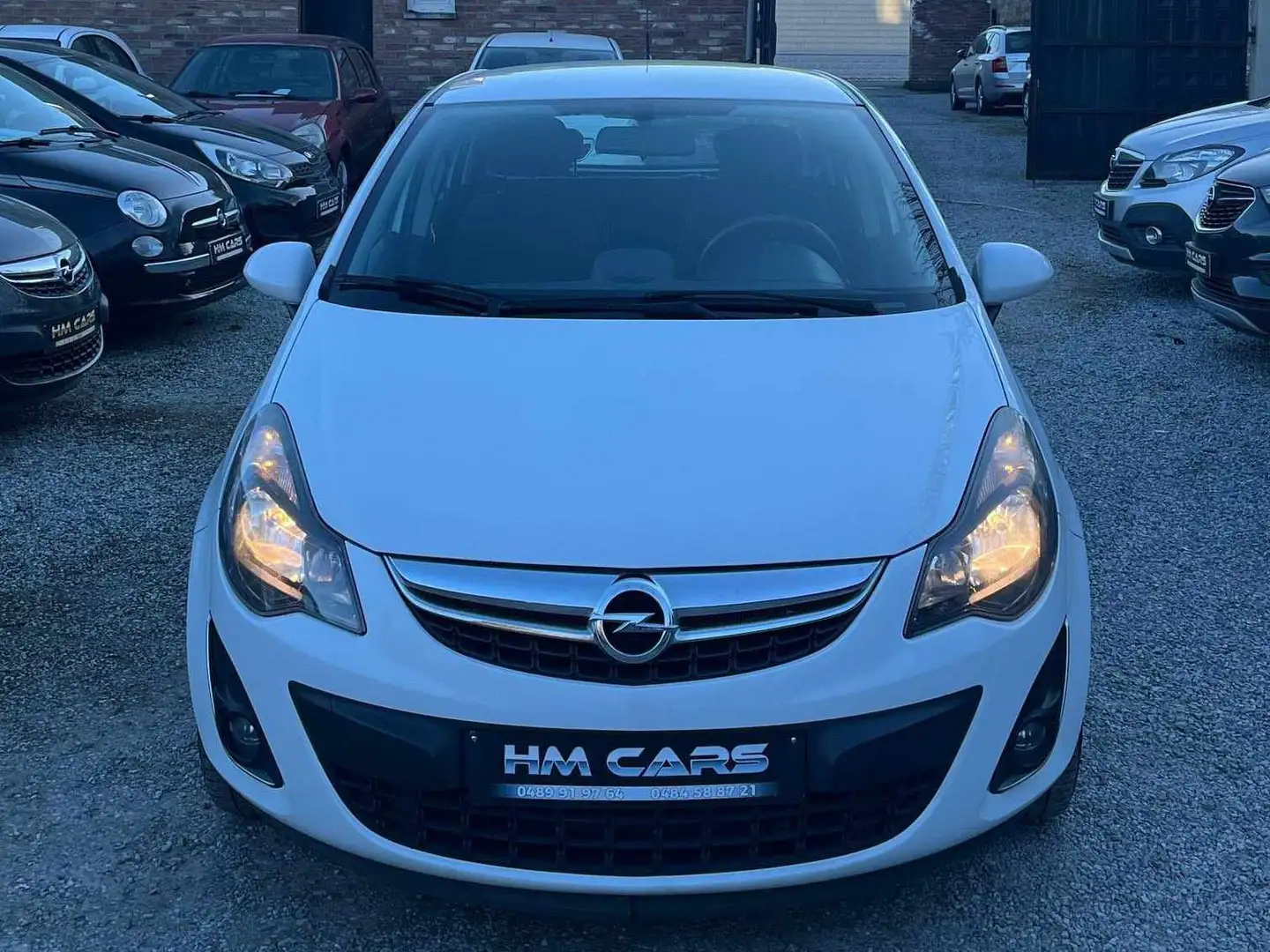 Opel Corsa Corsa 1.2i Enjoy Active Blanc - 1