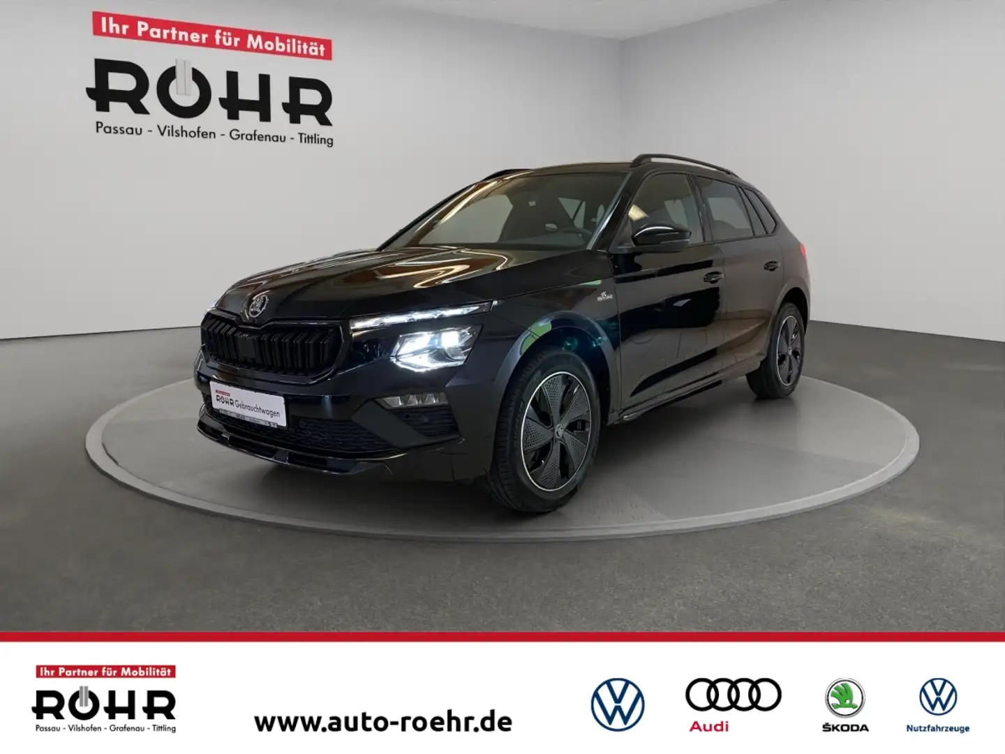 Skoda Kamiq Monte Carlo 1.5 TSI DSG (Garantie 05/2028.Kamera.A Schwarz - 1