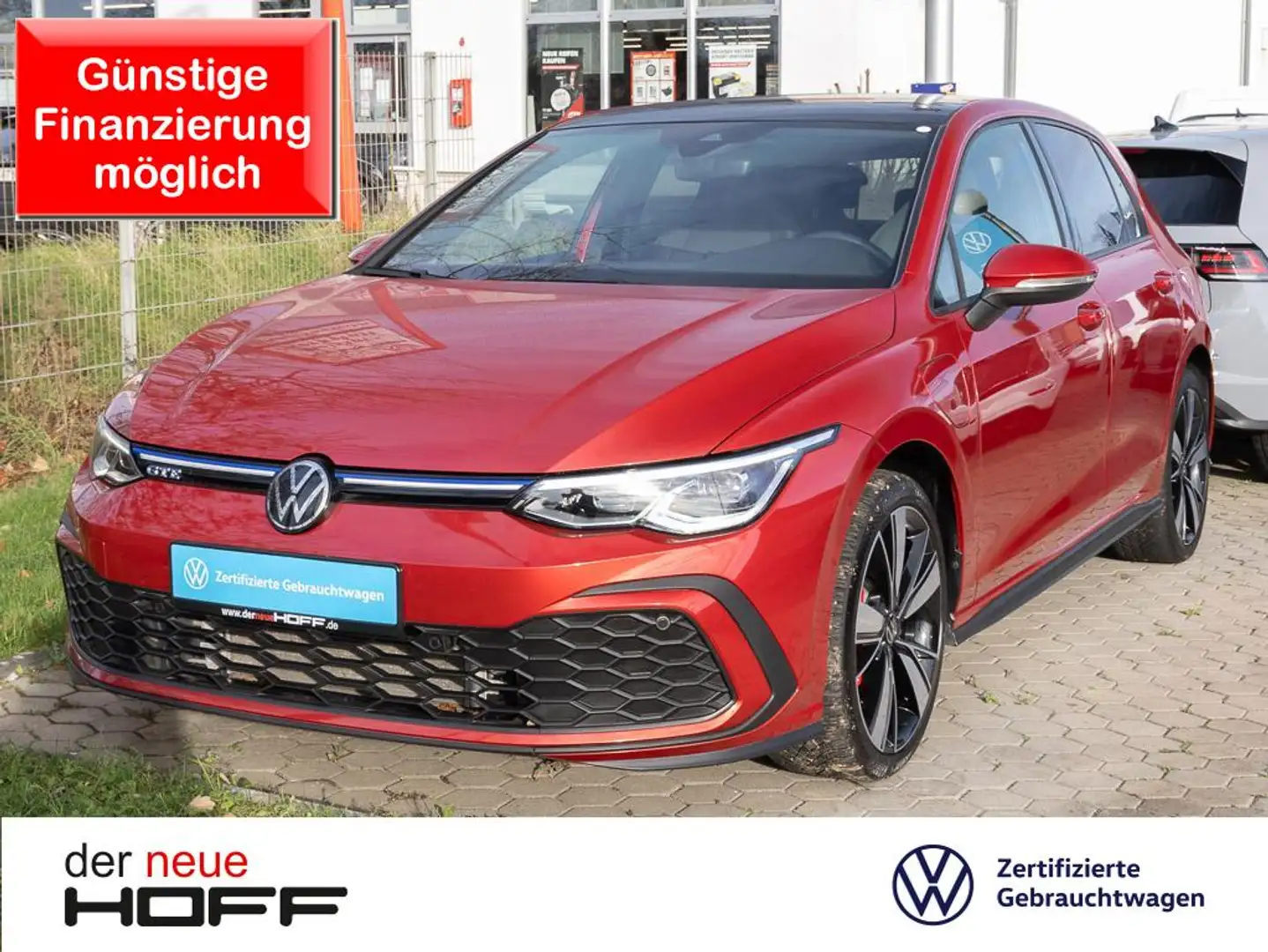Volkswagen Golf VIII GTE 1.4 eHybrid 1.Hand AHK Pano Kamera Navi Rot - 1