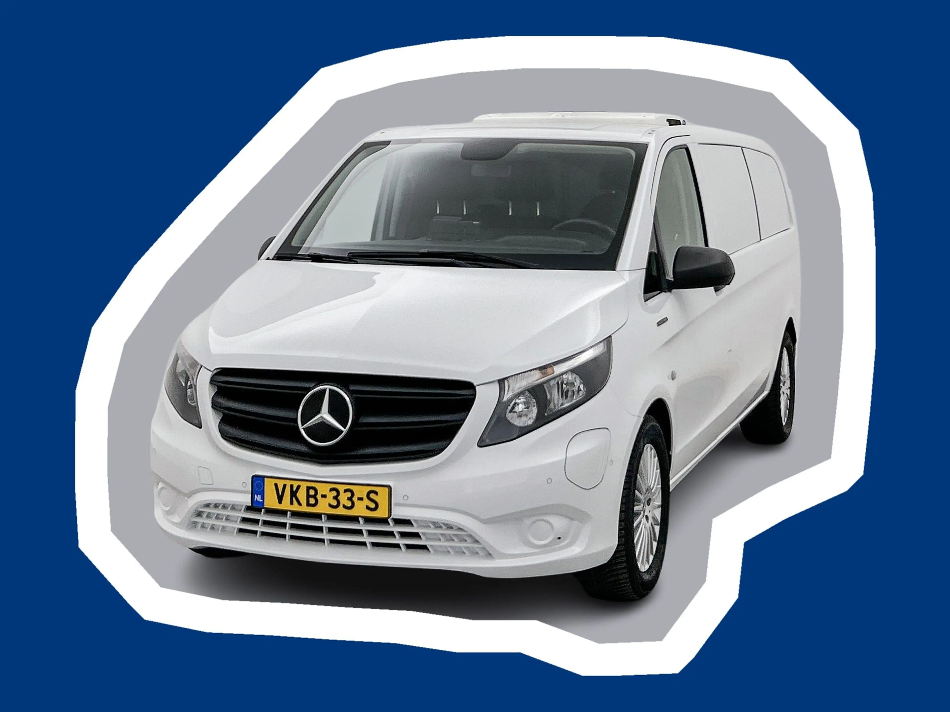 Mercedes-Benz Vito eVito Extra Lang 90 kWh Koelwagen Carrier 360km ac