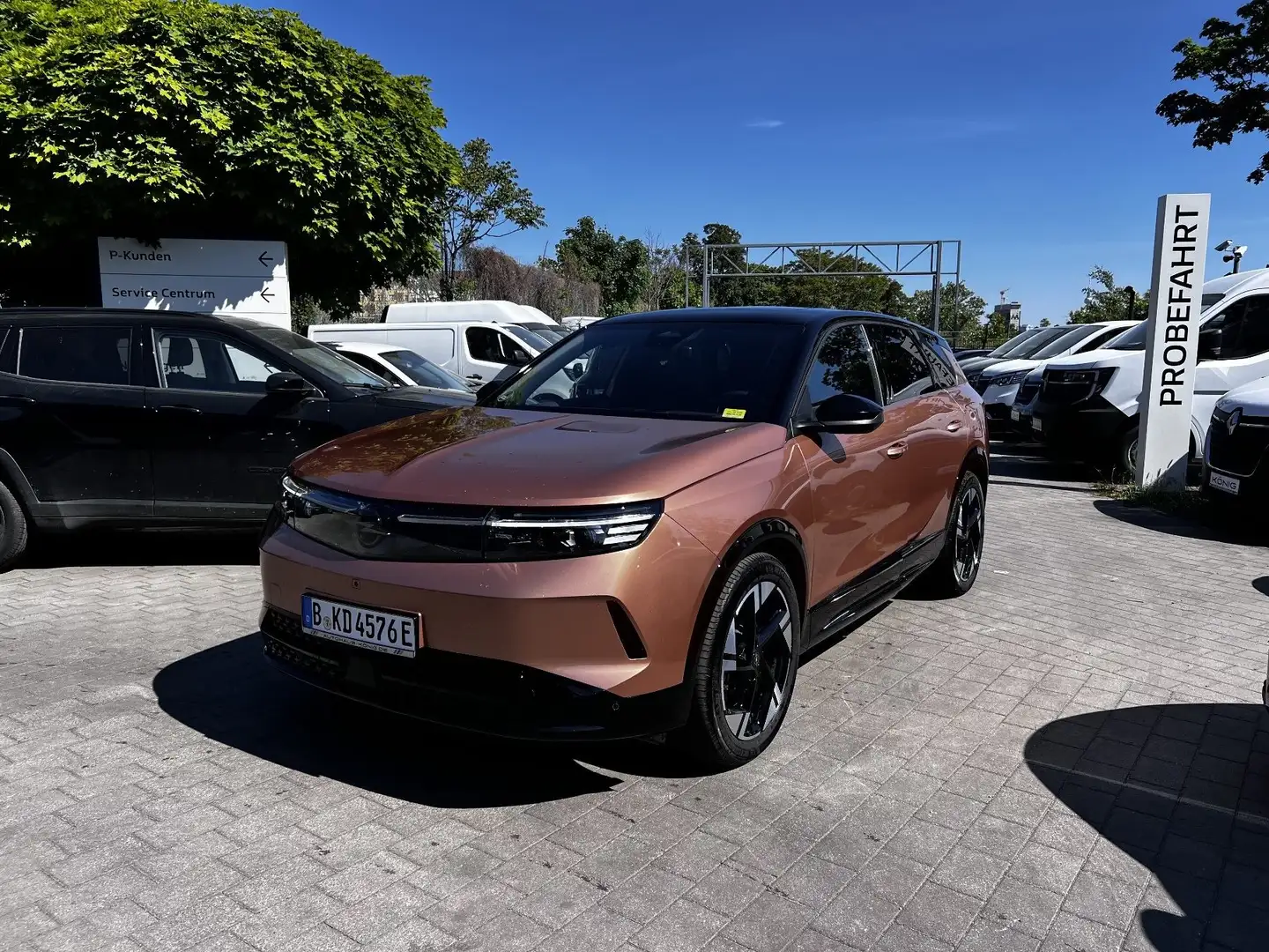 Opel Grandland X Electric GS Elektromotor Бронзовий - 1