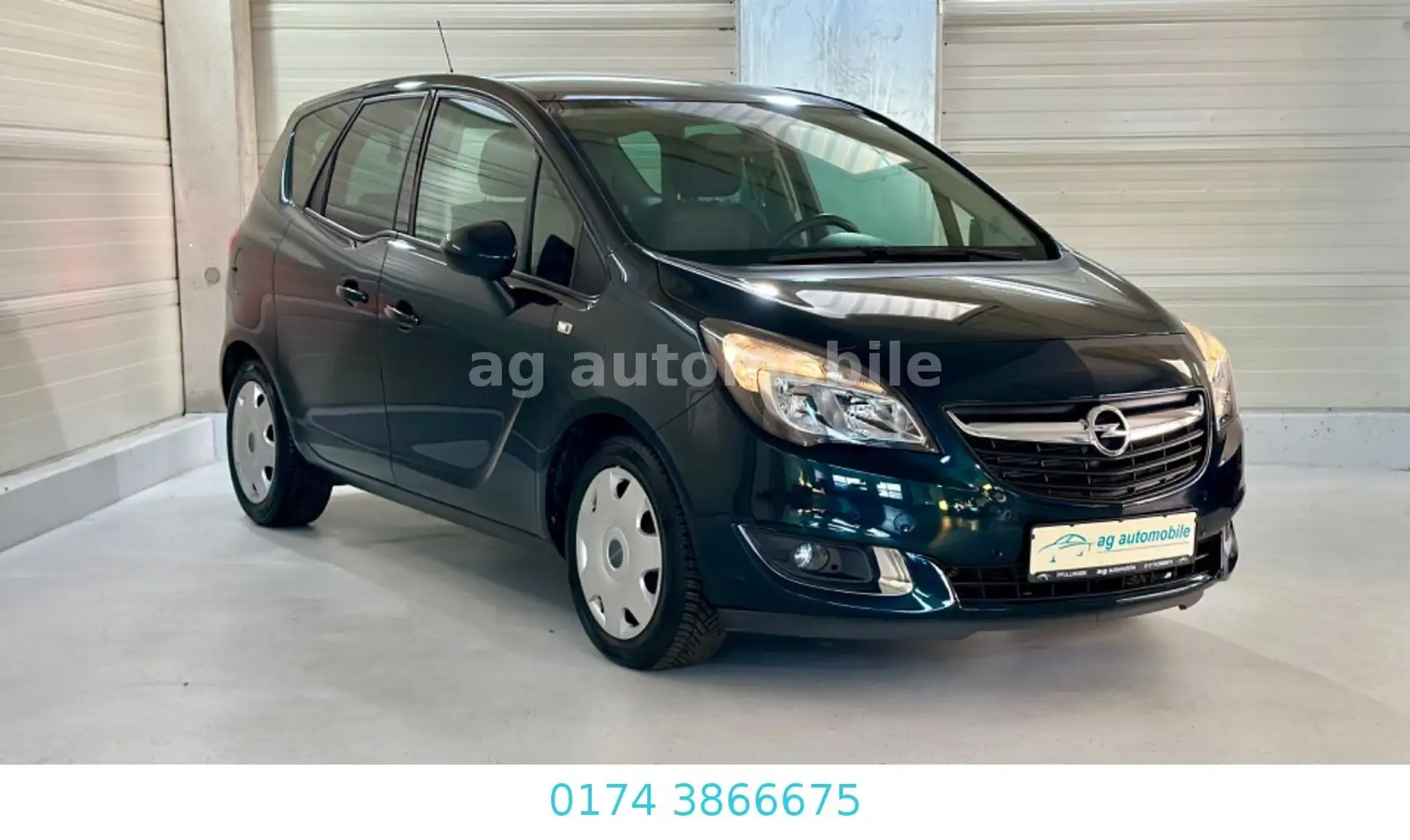 Opel Meriva B Style/Automatik/Standheizung Zielony - 1