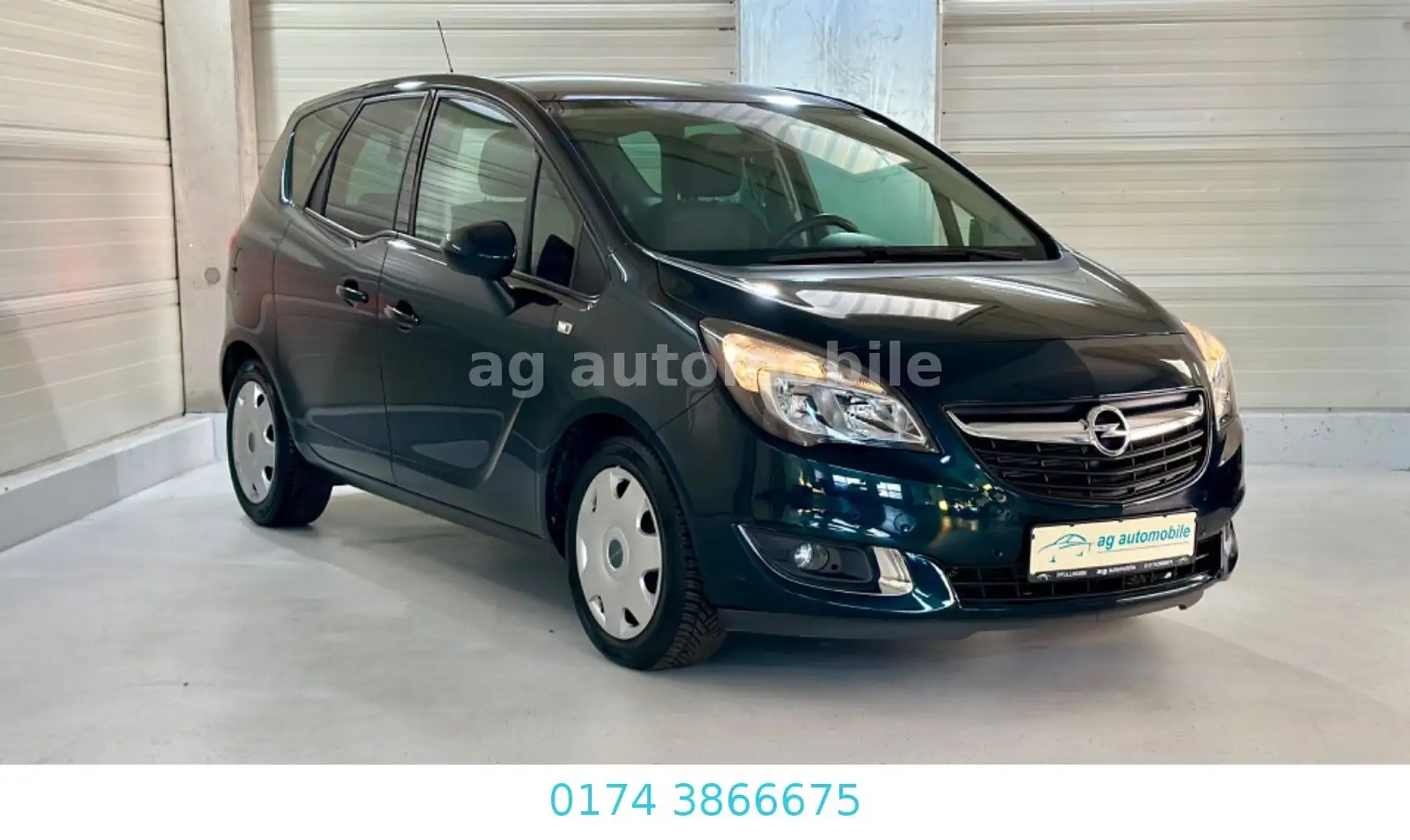 Opel Meriva B Style/Automatik/Standheizung Zelená - 1