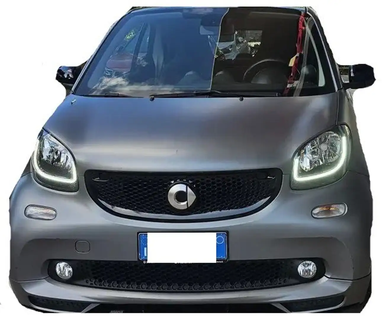 smart forTwo Fortwo 0.9 90cv BRABUS 03/17 KM69000 ITALIANA+NAV Nero - 1
