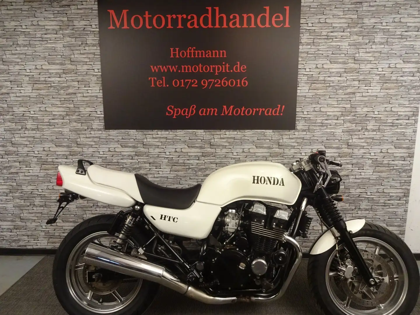 Honda CB 750 HTC Umbau Weiß - 1