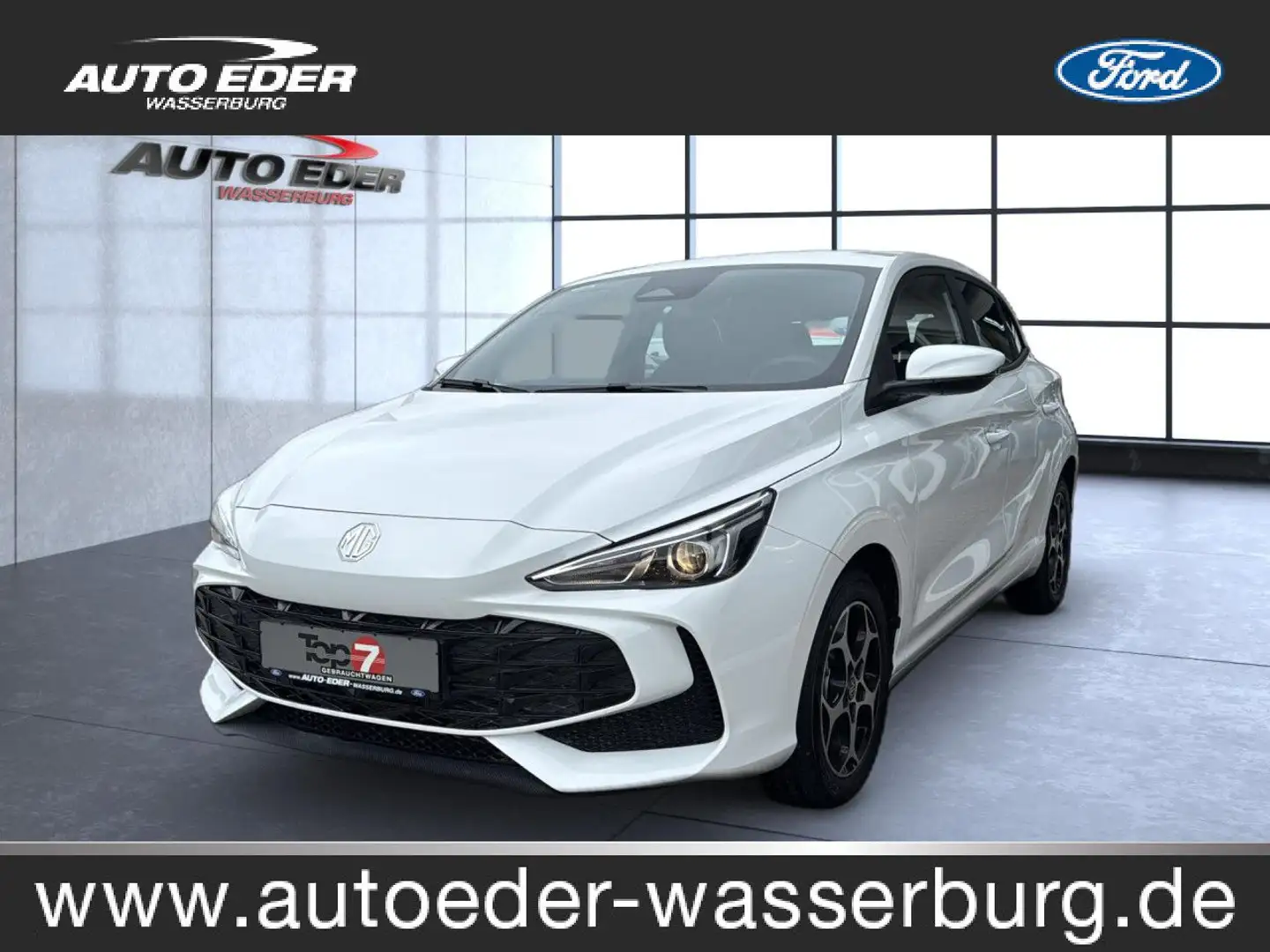MG MG3 Comfort 1.5 Hybrid+ Automatik Bluetooth Navi Weiß - 1