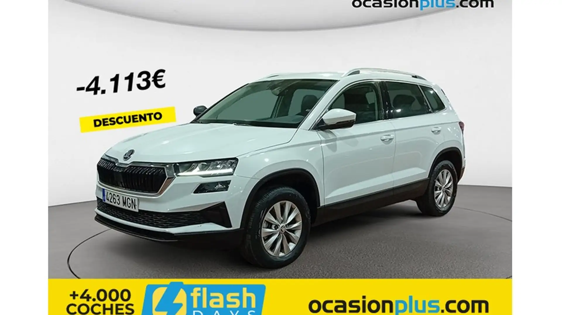 Skoda Karoq 1.5 TSI Ambition ACT Blanco - 1