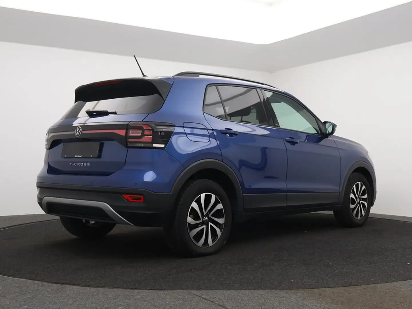Volkswagen T-Cross T-Cross 1.0TSI 110PK *APP CONNECT*PDC*ADAPTIVE CRU Blauw - 2