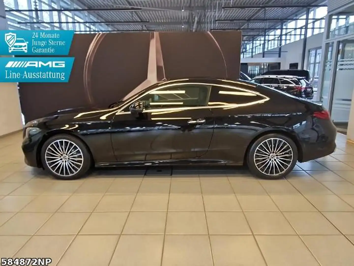 Mercedes-Benz CLE 220 d AMG  Memory Panorama Digital-Light SHZ Fekete - 2