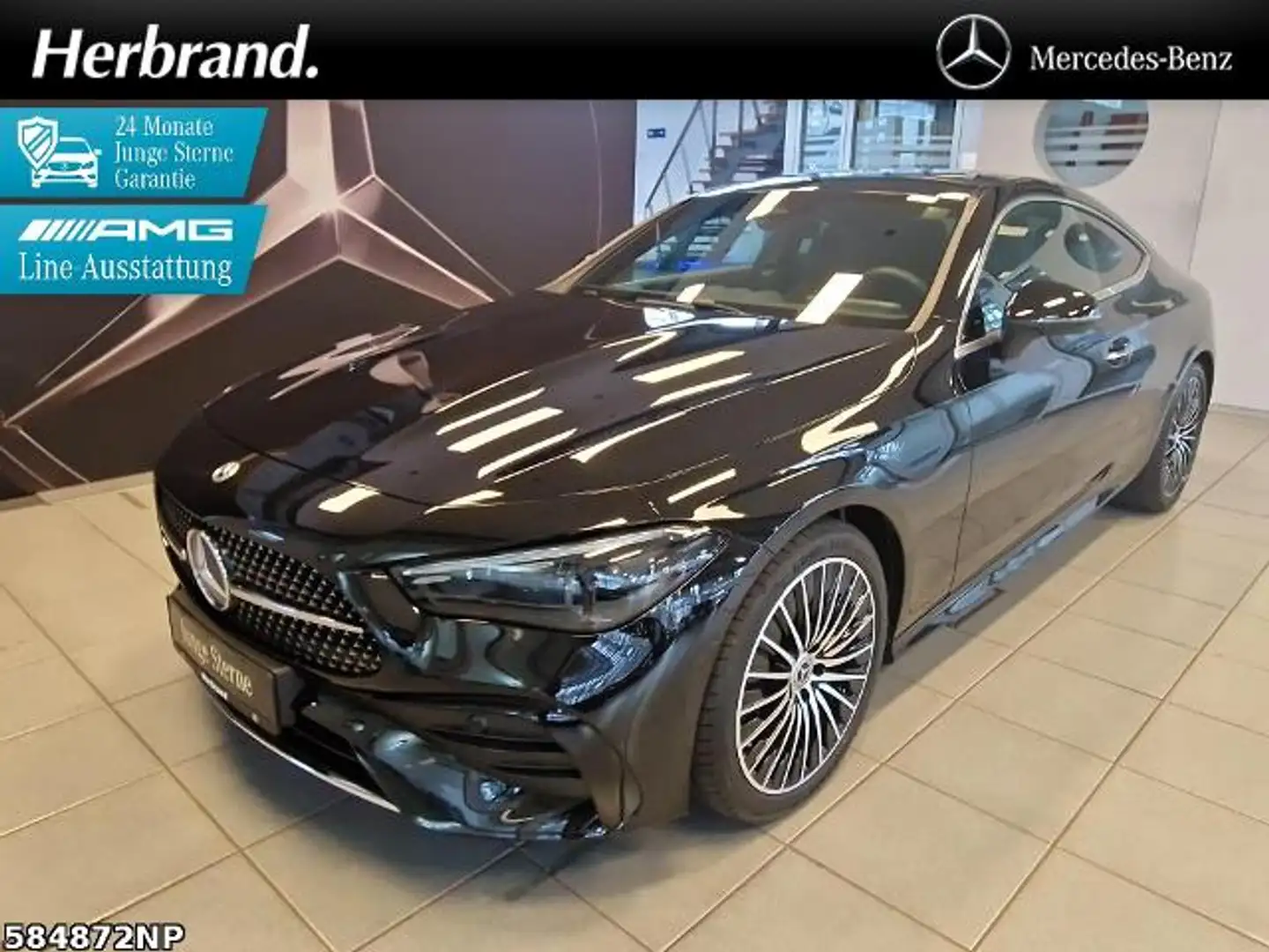 Mercedes-Benz CLE 220 d AMG  Memory Panorama Digital-Light SHZ Fekete - 1